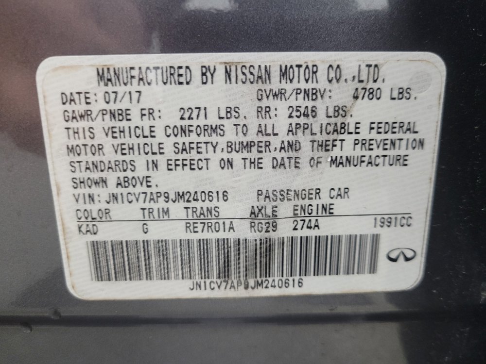 Used 2018 INFINITI Q50 Luxe w/ Essential Package (2.0T Luxe) RWD image 33
