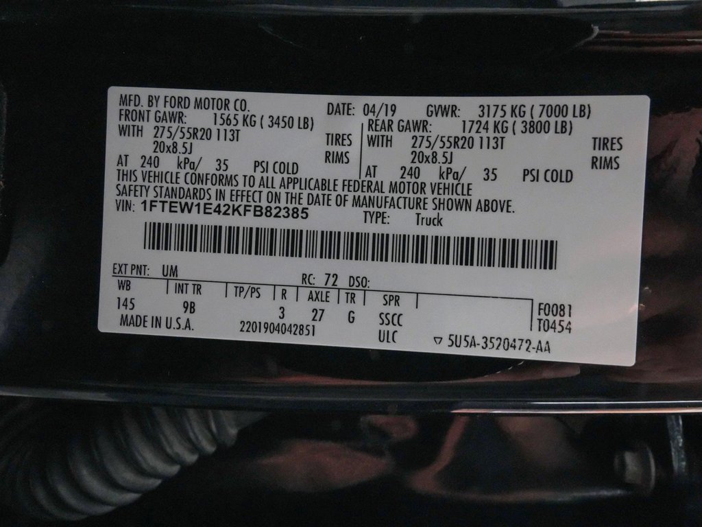 Used 2019 Ford F150 Platinum image 15