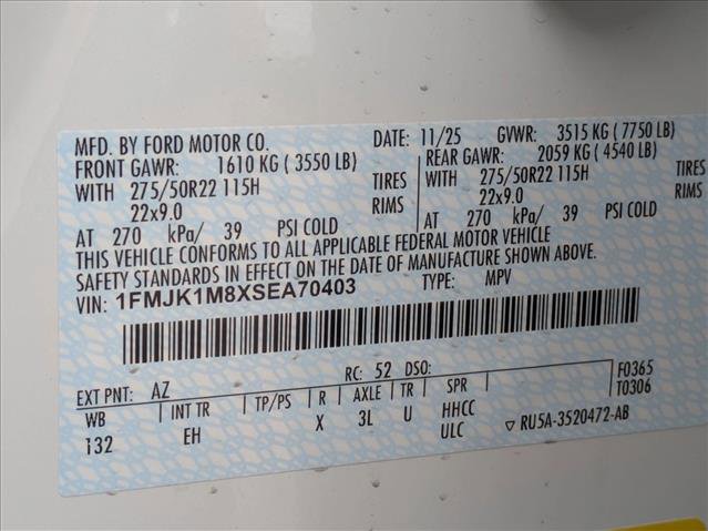 New 2025 Ford Expedition Max Platinum w/ Stealth Appearance Package image 26