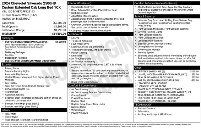 Certified 2024 Chevrolet Silverado 2500 Custom w/ Custom Convenience Package image 2