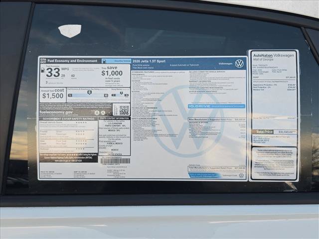 New 2026 Volkswagen Jetta Sport FWD image 20