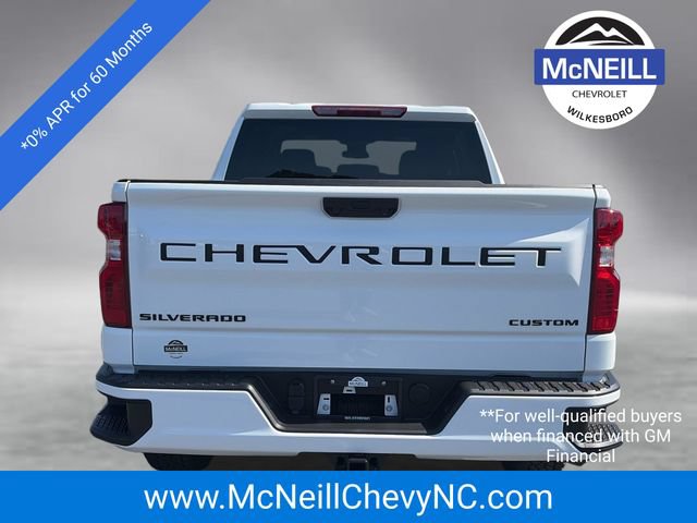 New 2026 Chevrolet Silverado 1500 Custom w/ Turbomax Blackout Package AWD/4WD image 6