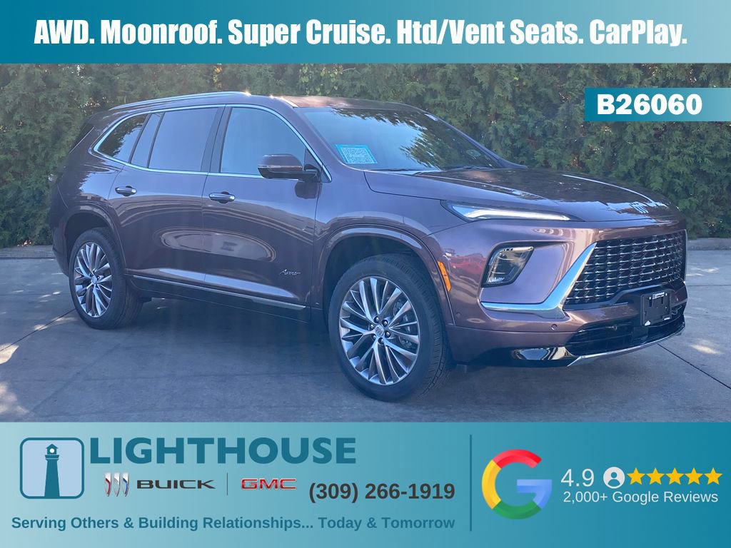 New 2026 Buick Enclave Avenir w/ Super Cruise Package