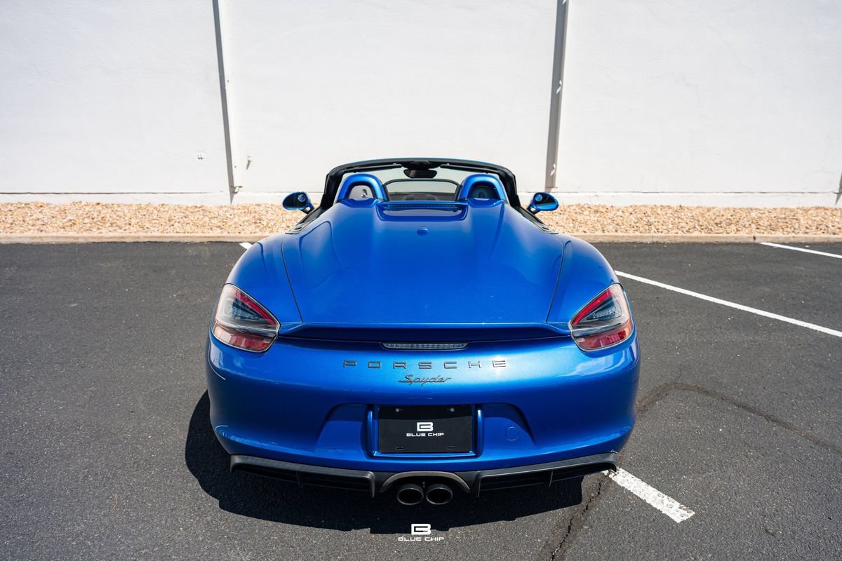 Used 2016 Porsche Boxster Spyder RWD image 4