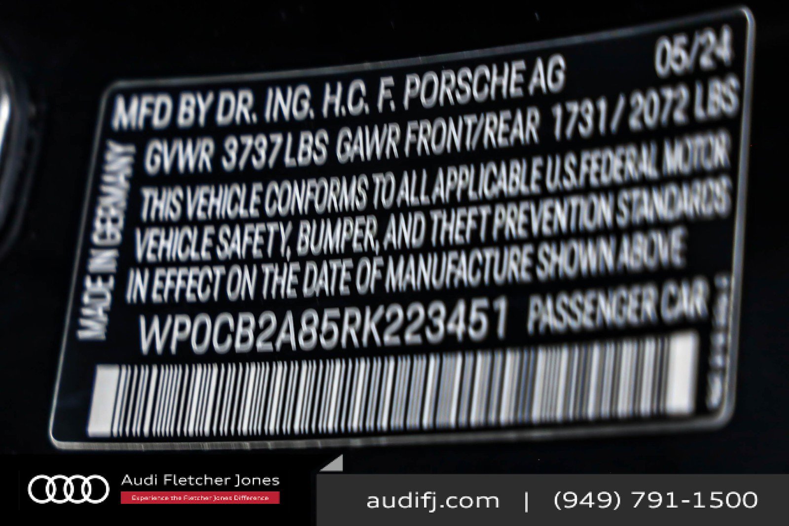 Used 2024 Porsche 718 Boxster S w/ Premium Package image 25