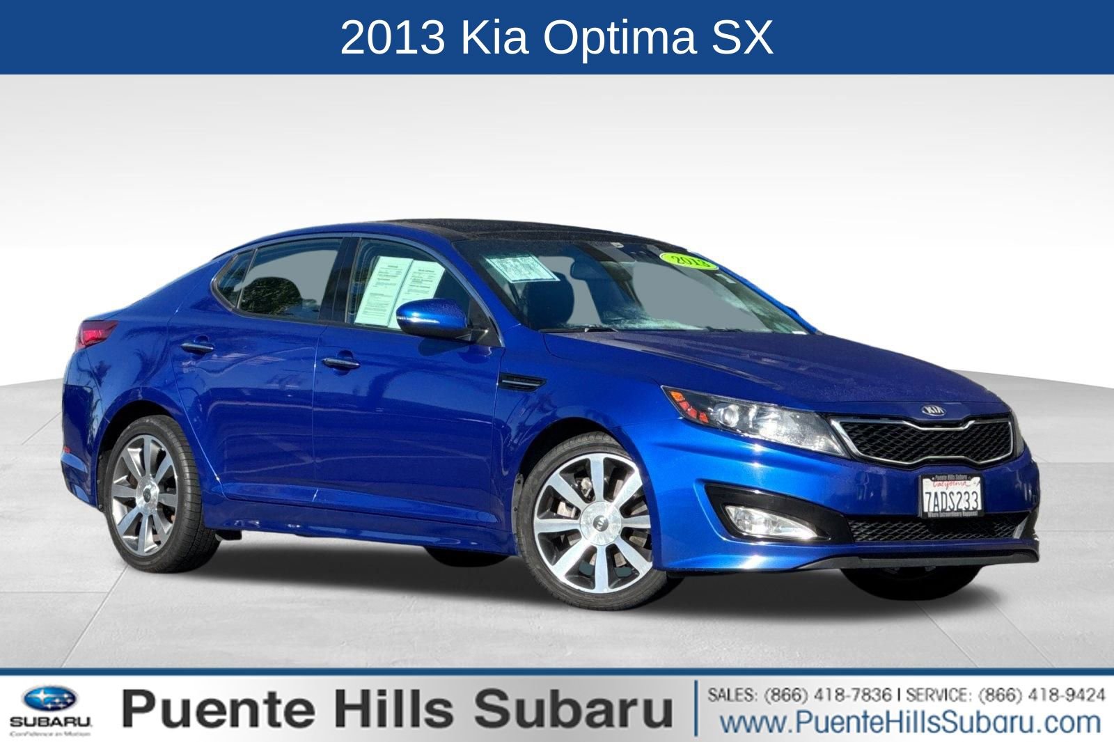Used 2013 Kia Optima SX w/ Premium Touring Pkg image 1