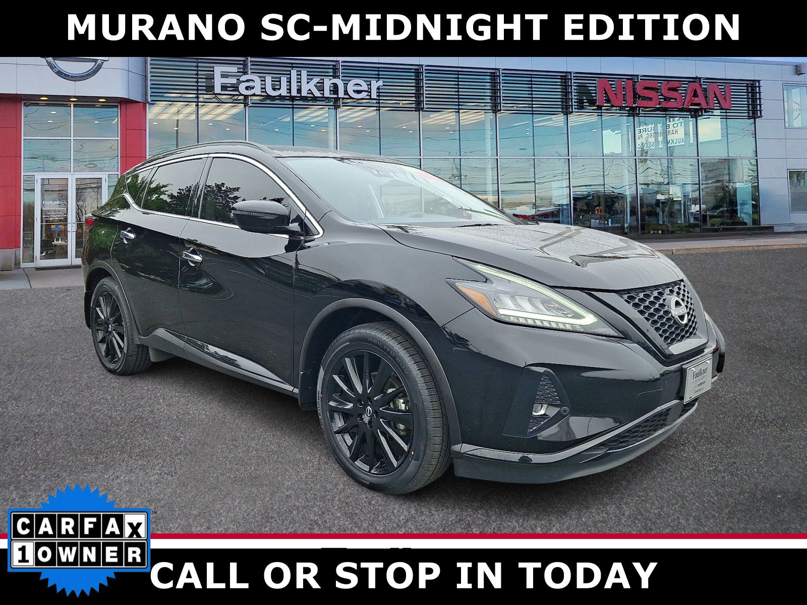 Certified 2024 Nissan Murano SV w/ SV Midnight Edition Package
