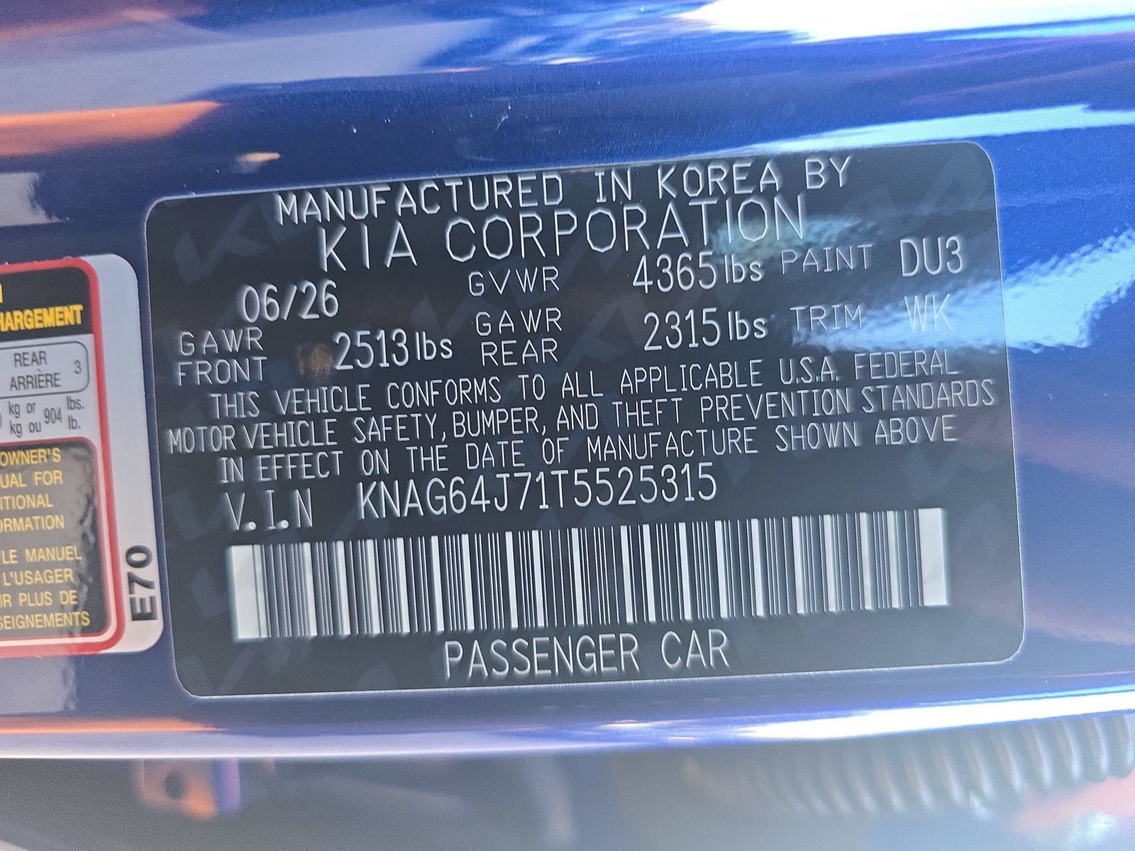 New 2026 Kia K5 GT-Line FWD image 34