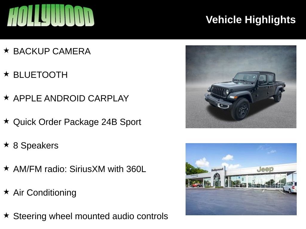 Certified 2024 Jeep Gladiator Sport AWD/4WD video 3