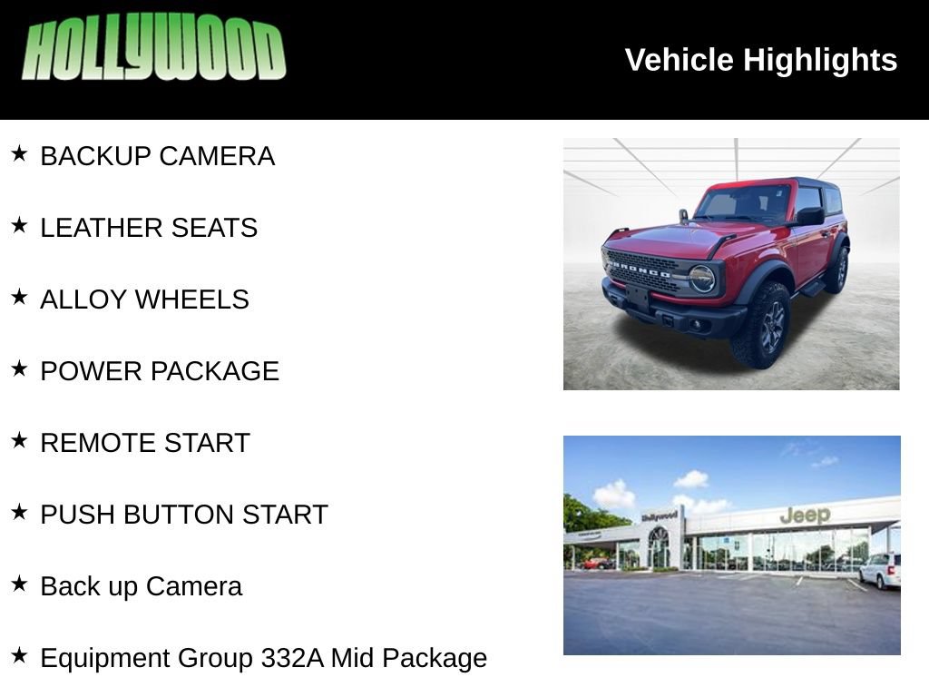 Used 2023 Ford Bronco Badlands AWD/4WD image 3