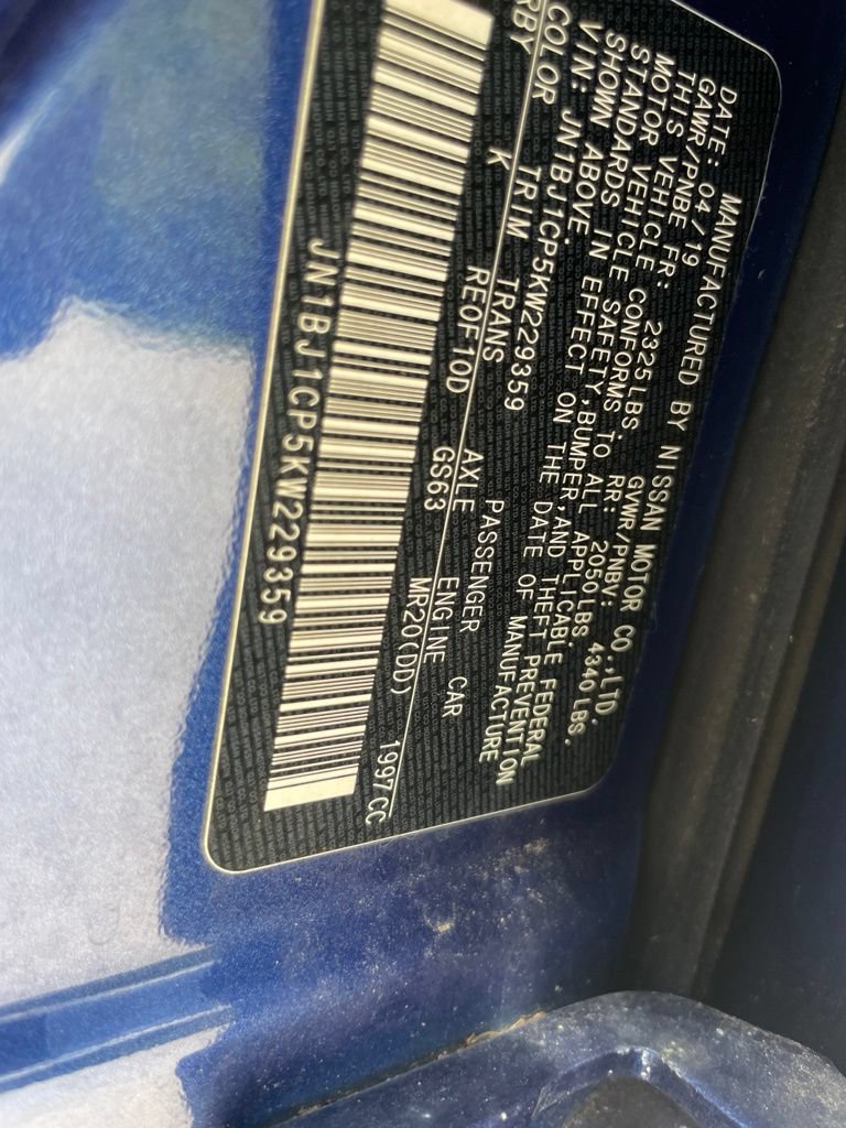 Used 2019 Nissan Rogue Sport SV FWD image 14
