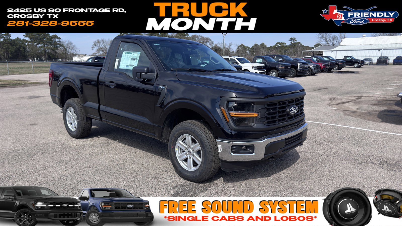 New 2026 Ford F150 XL w/ Equipment Group 103A High