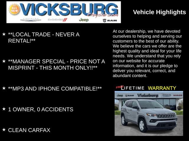 Used 2022 Jeep Compass Latitude image 13