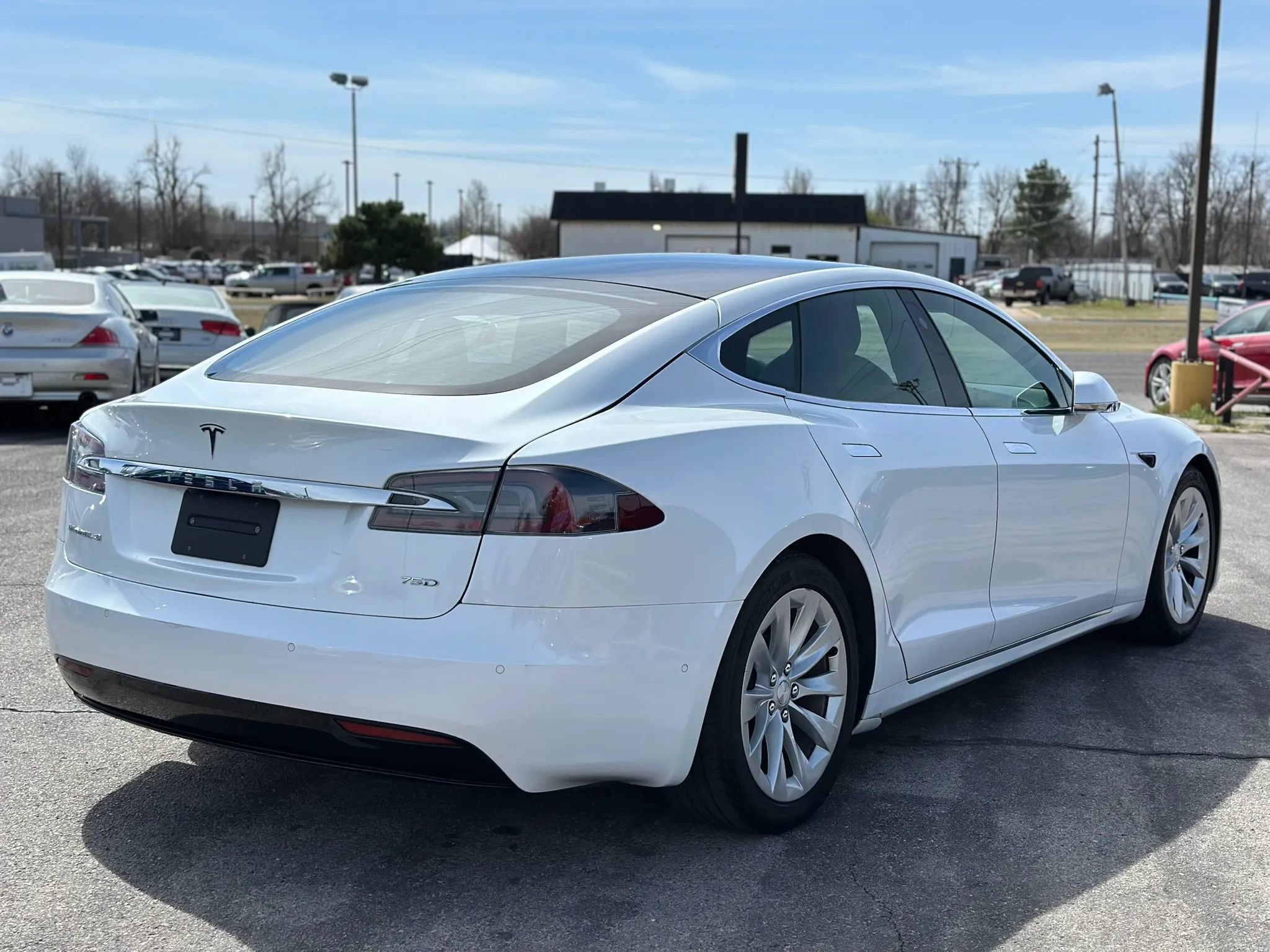 Used 2017 Tesla Model S 75D AWD/4WD image 7