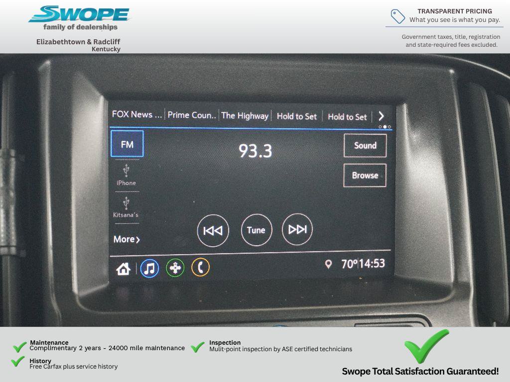Used 2022 Chevrolet Colorado W/T w/ Custom Special Edition AWD/4WD image 21