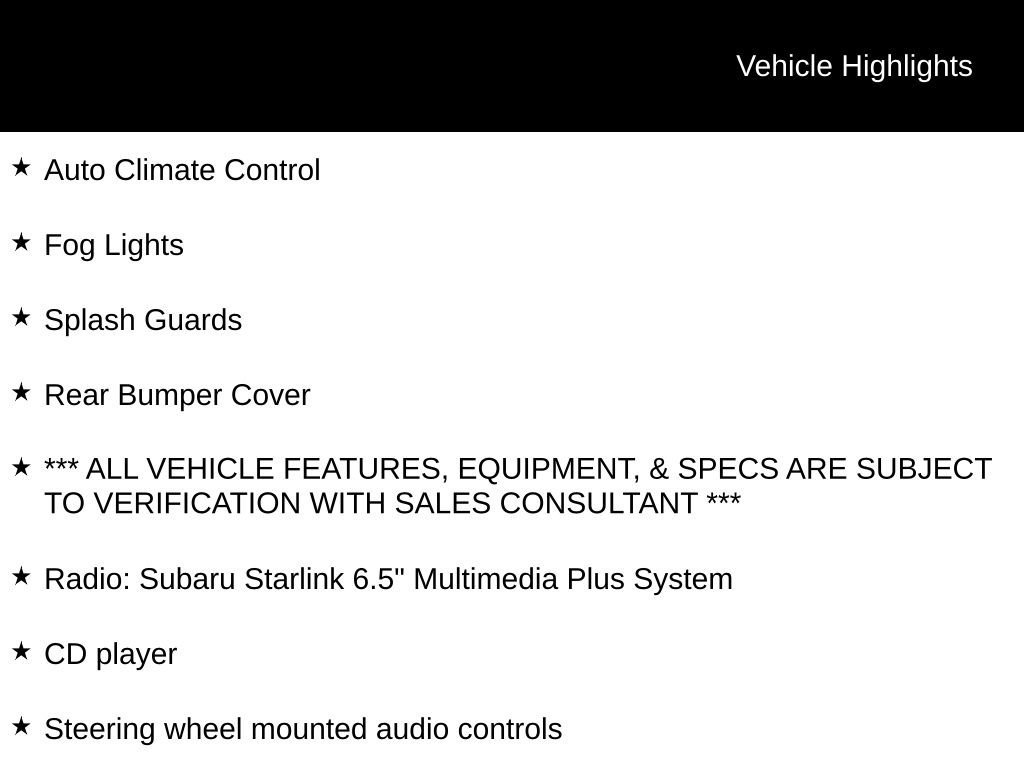 Used 2020 Subaru Crosstrek 2.0i Premium image 6