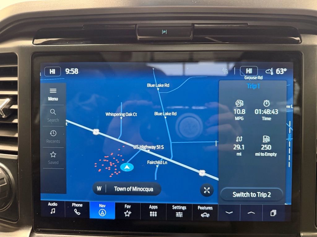 Used 2025 Ford F150 Lariat w/ Tow/Haul Package image 47