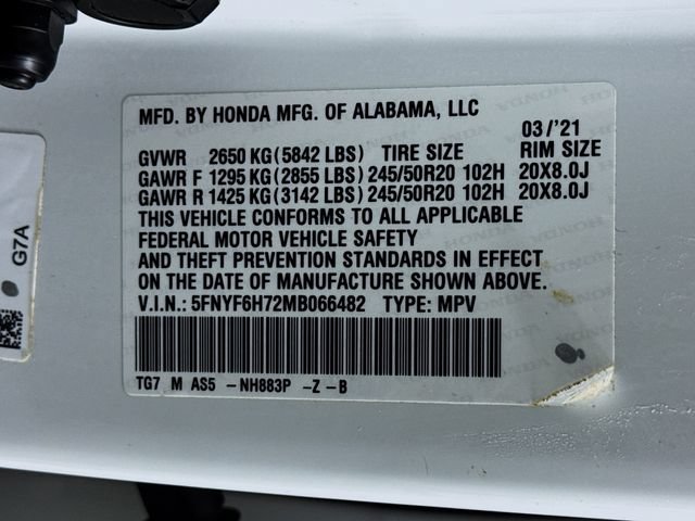 Used 2021 Honda Pilot Black Edition image 35