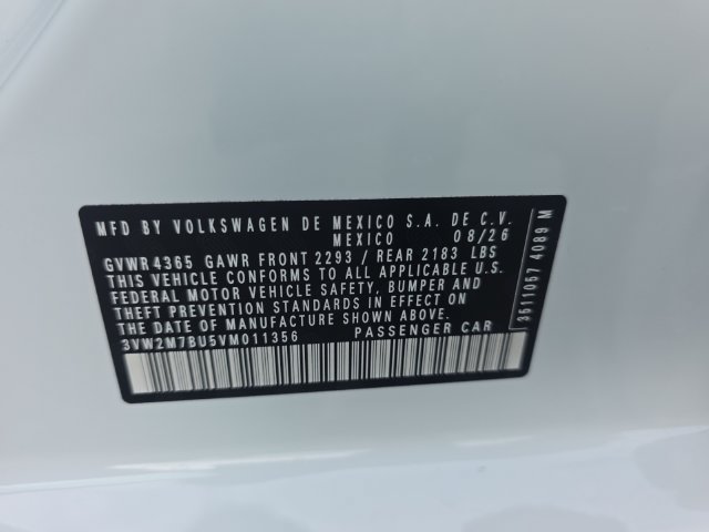 New 2027 Volkswagen Jetta GLI Autobahn FWD image 25