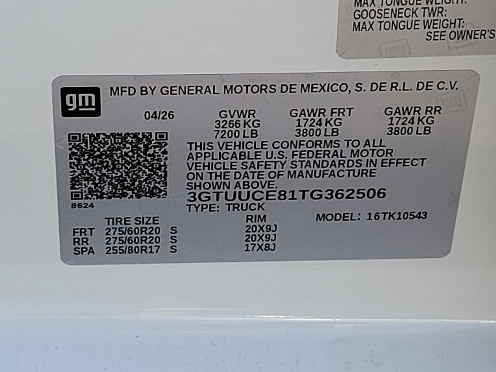 New 2026 GMC Sierra 1500 Elevation w/ Elevation Premium Package AWD/4WD image 14