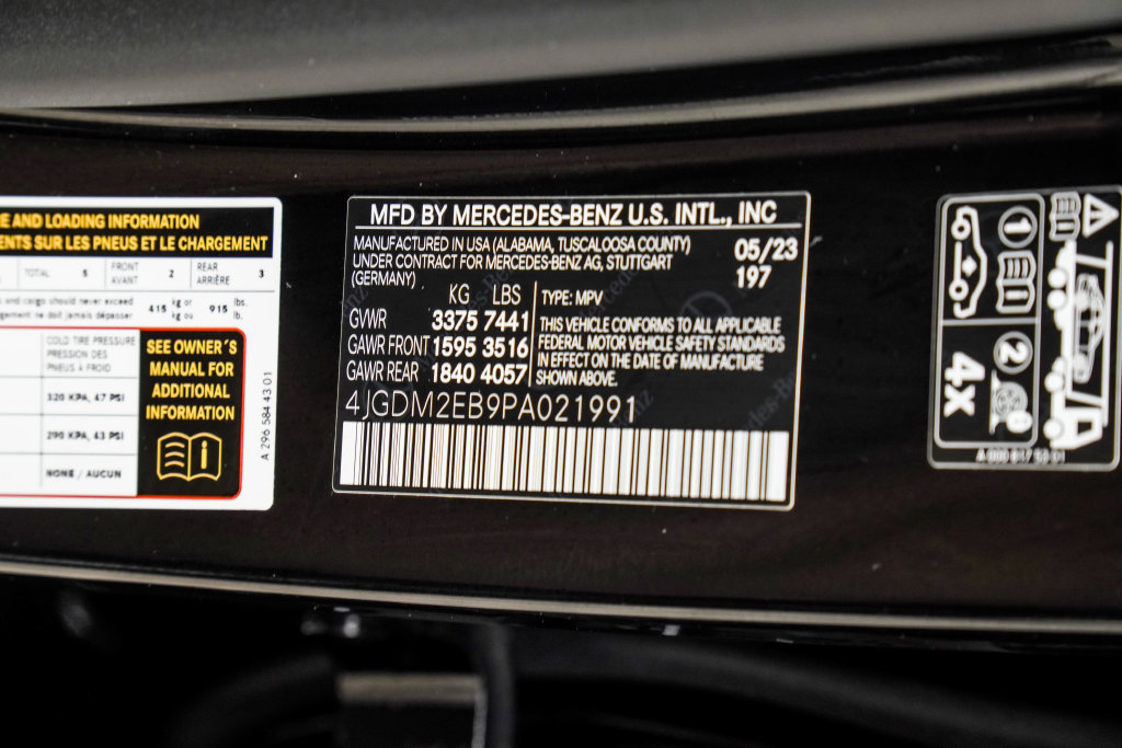 Used 2023 Mercedes-Benz EQS 450+ 4MATIC SUV image 49