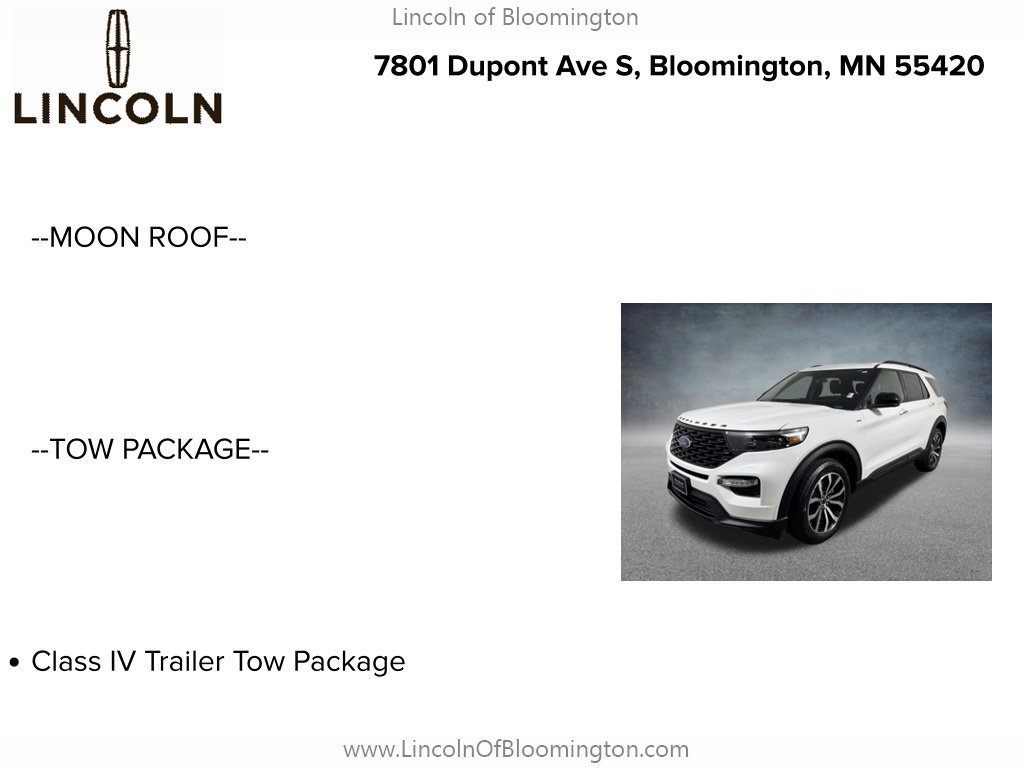 Used 2023 Ford Explorer ST-Line w/ Class IV Trailer Tow Package AWD/4WD image 5