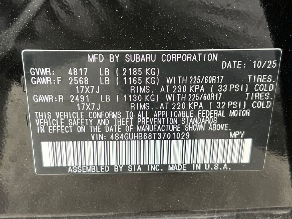 New 2026 Subaru Crosstrek 2.5i w/ Convenience Package #1 image 31