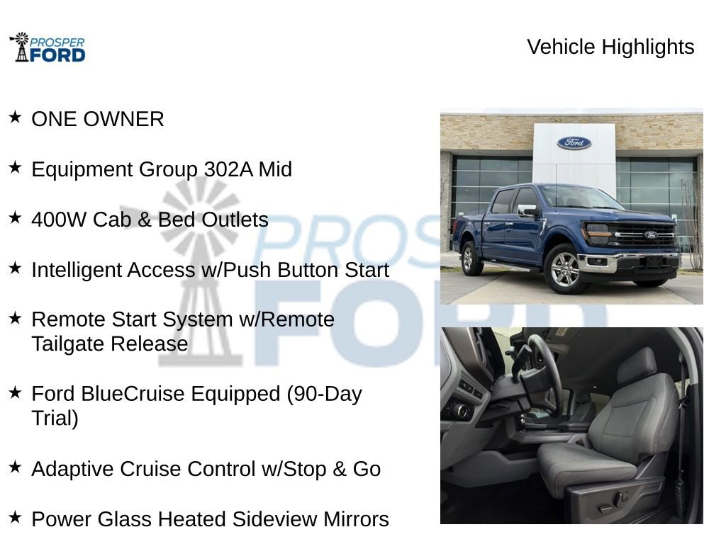 Used 2024 Ford F150 XLT w/ Equipment Group 302A MID image 5