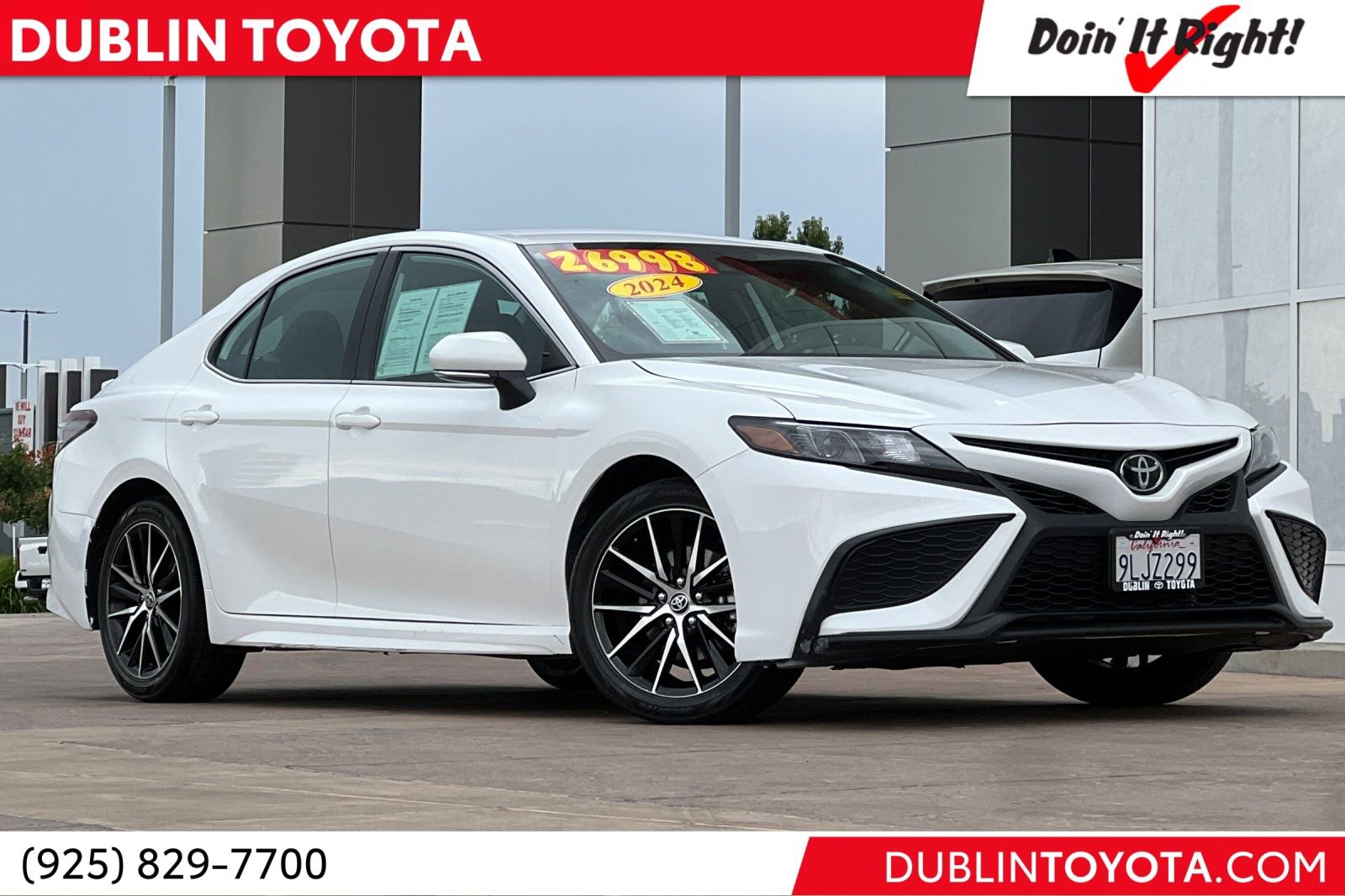 Certified 2024 Toyota Camry SE