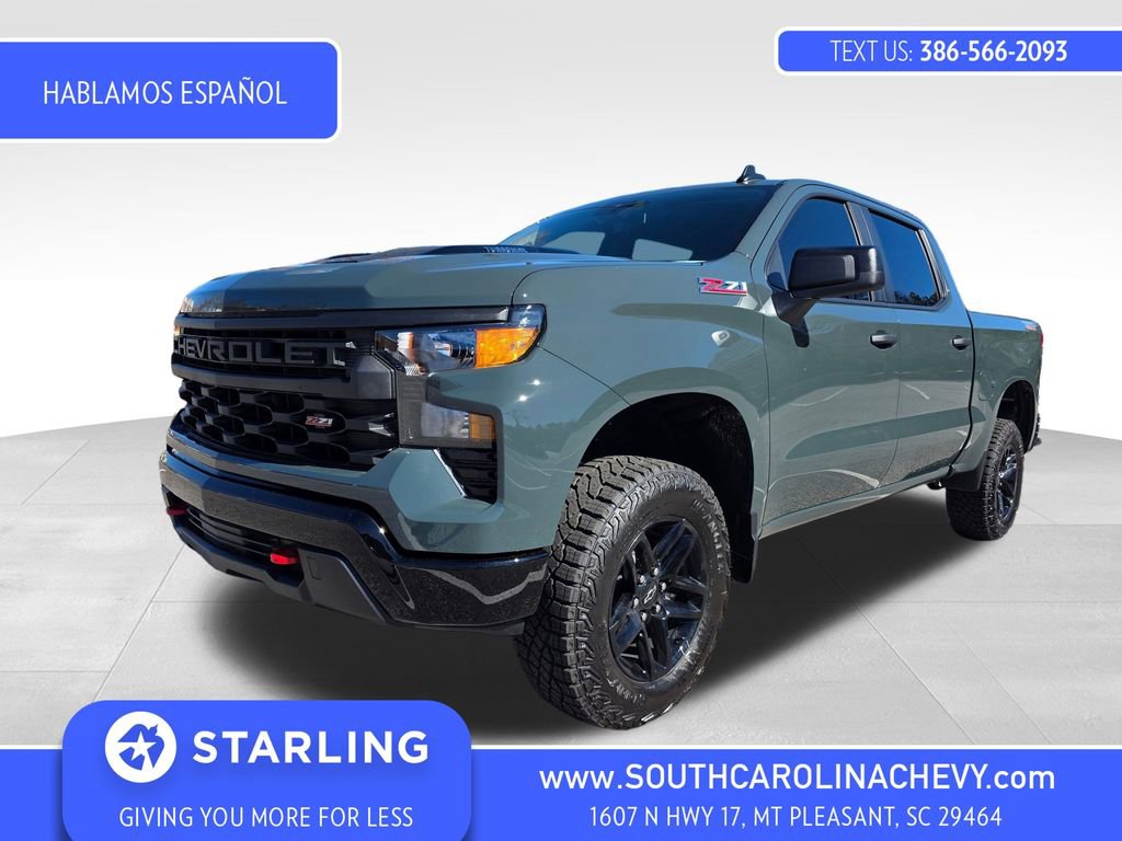 New 2026 Chevrolet Silverado 1500 Custom Trail Boss image 1