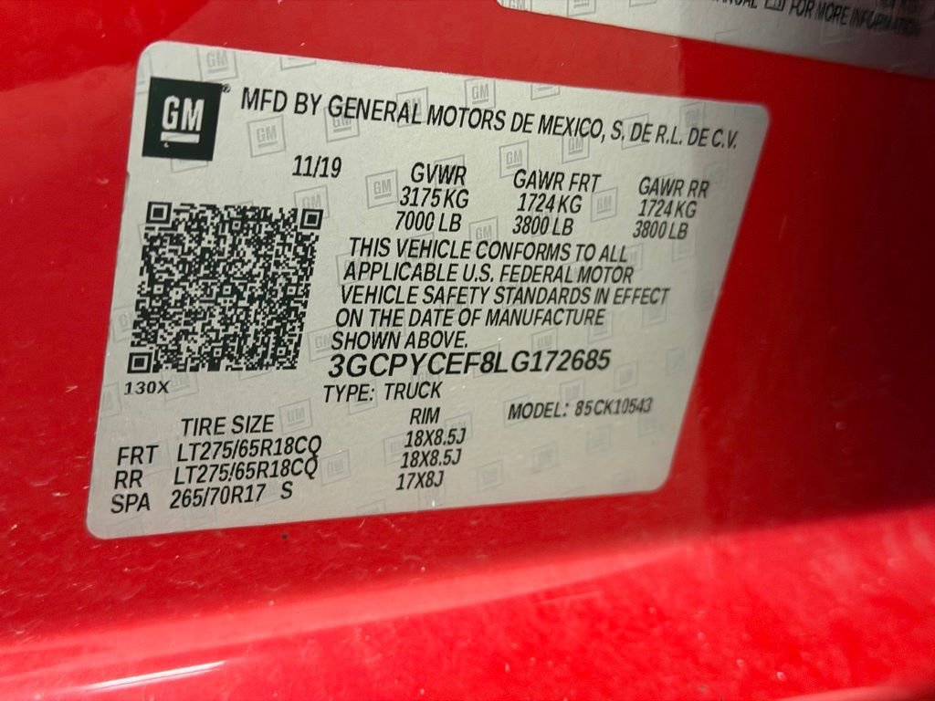 Used 2020 Chevrolet Silverado 1500 Custom Trail Boss w/ Custom Convenience Package image 29