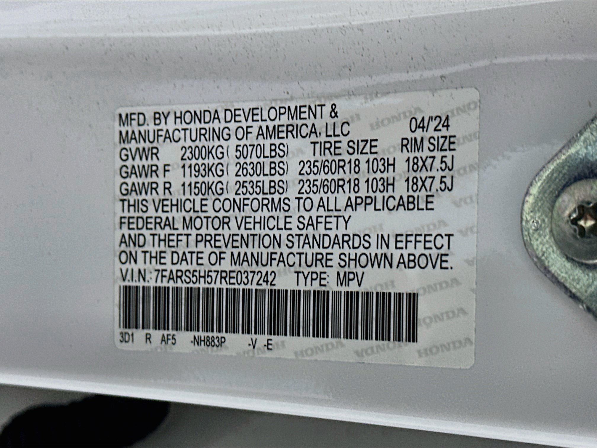 Used 2024 Honda CR-V Sport image 12