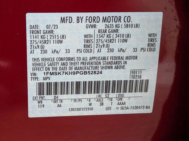 Used 2023 Ford Explorer ST-Line w/ Class IV Trailer Tow Package image 26