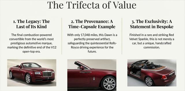 Used 2017 Rolls-Royce Dawn Standard image 8