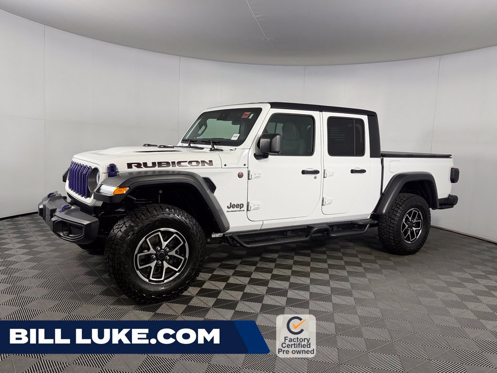 Certified 2025 Jeep Gladiator Rubicon w/ Convenience Group AWD/4WD image 1