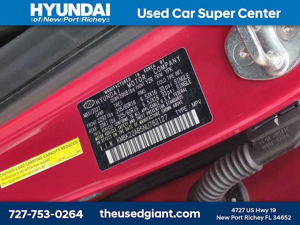 Certified 2022 Hyundai Kona SE FWD image 29