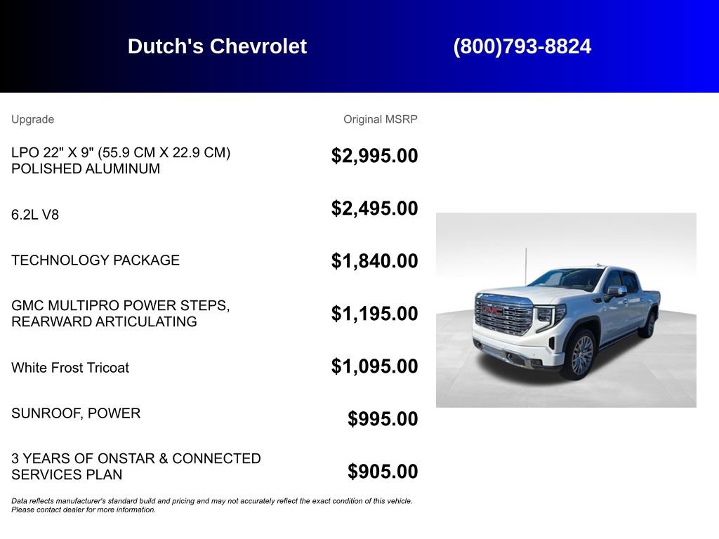 Used 2022 GMC Sierra 1500 Denali w/ Technology Package AWD/4WD image 6
