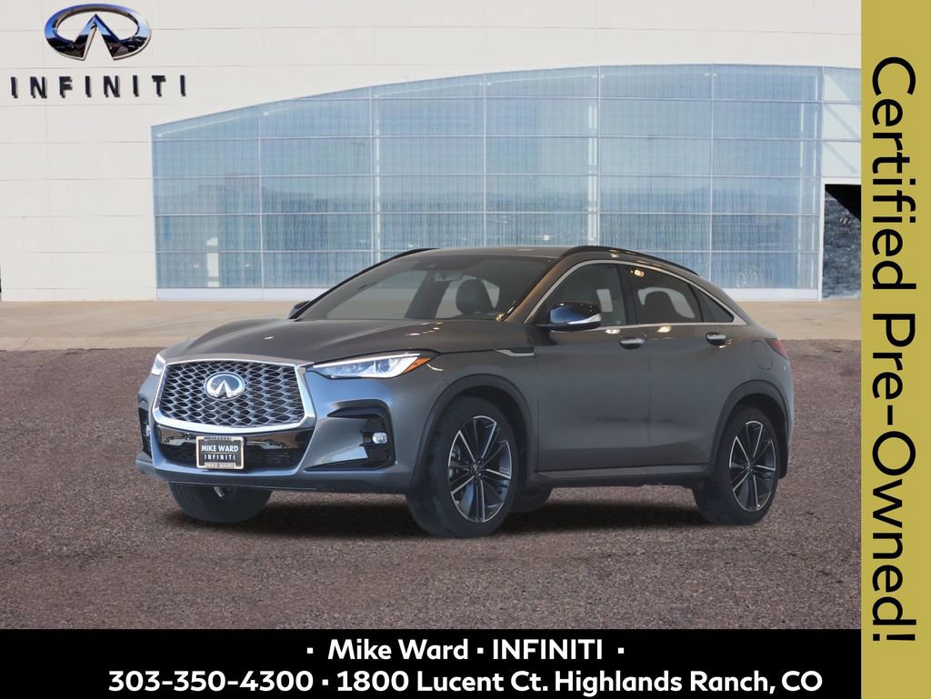 Certified 2025 INFINITI QX55 Luxe w/ Cargo Package