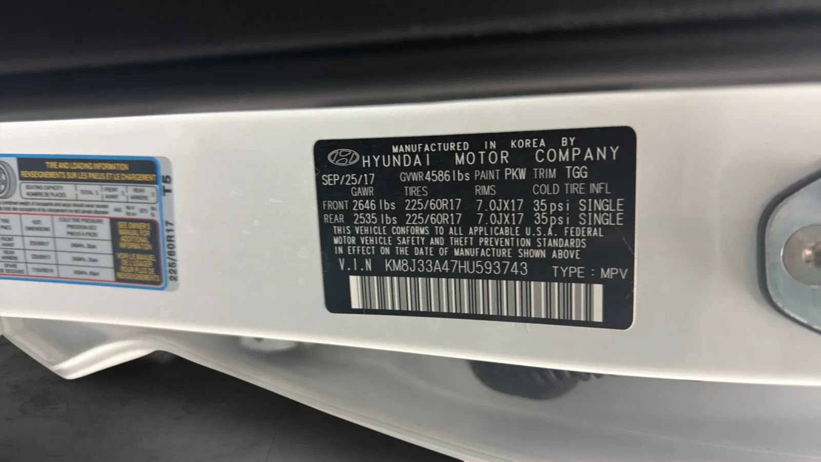 Used 2017 Hyundai Tucson SE w/ SE Popular Package 02 FWD image 29