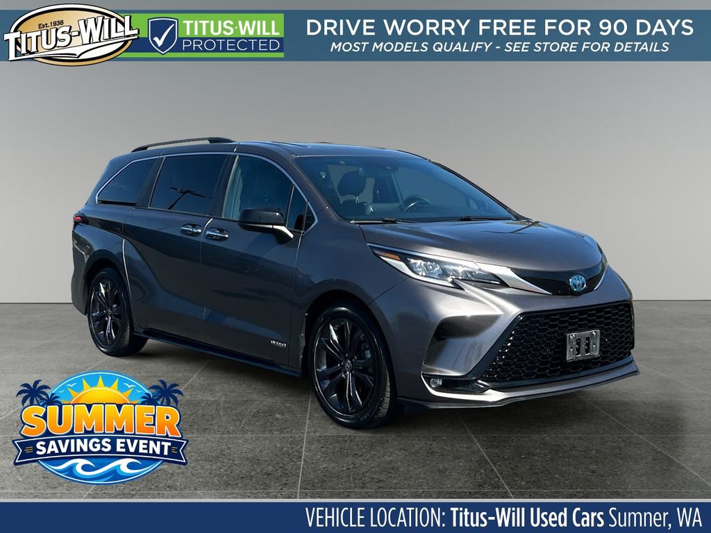 Used 2021 Toyota Sienna XSE w/ XSE Plus Package