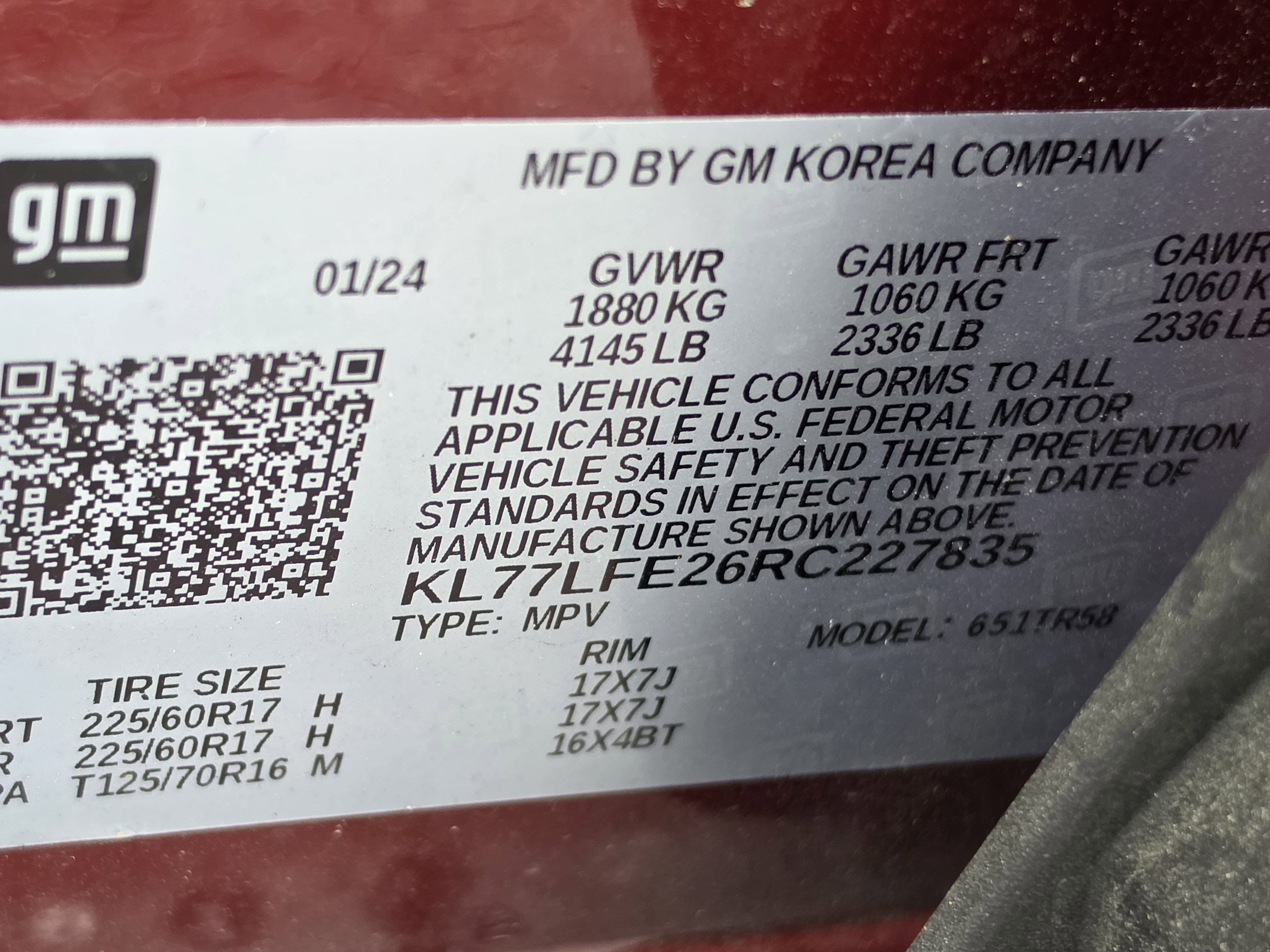 Certified 2024 Chevrolet Trax LS FWD image 29