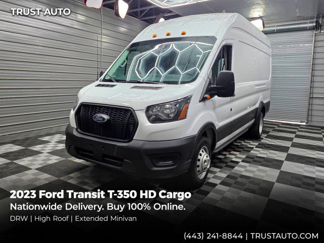 Used 2023 Ford Transit 350 148 High Roof Extended DRW
