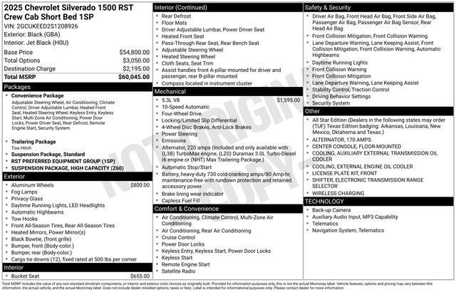 Used 2025 Chevrolet Silverado 1500 RST AWD/4WD image 4