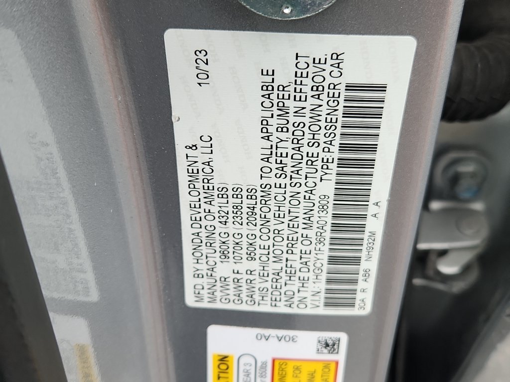 Used 2024 Honda Accord EX image 15