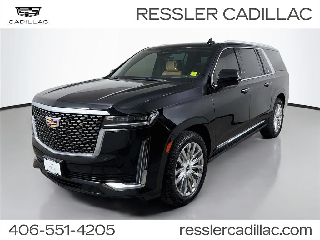 Used 2021 Cadillac Escalade ESV Premium Luxury w/ Driver Assist Tech Package