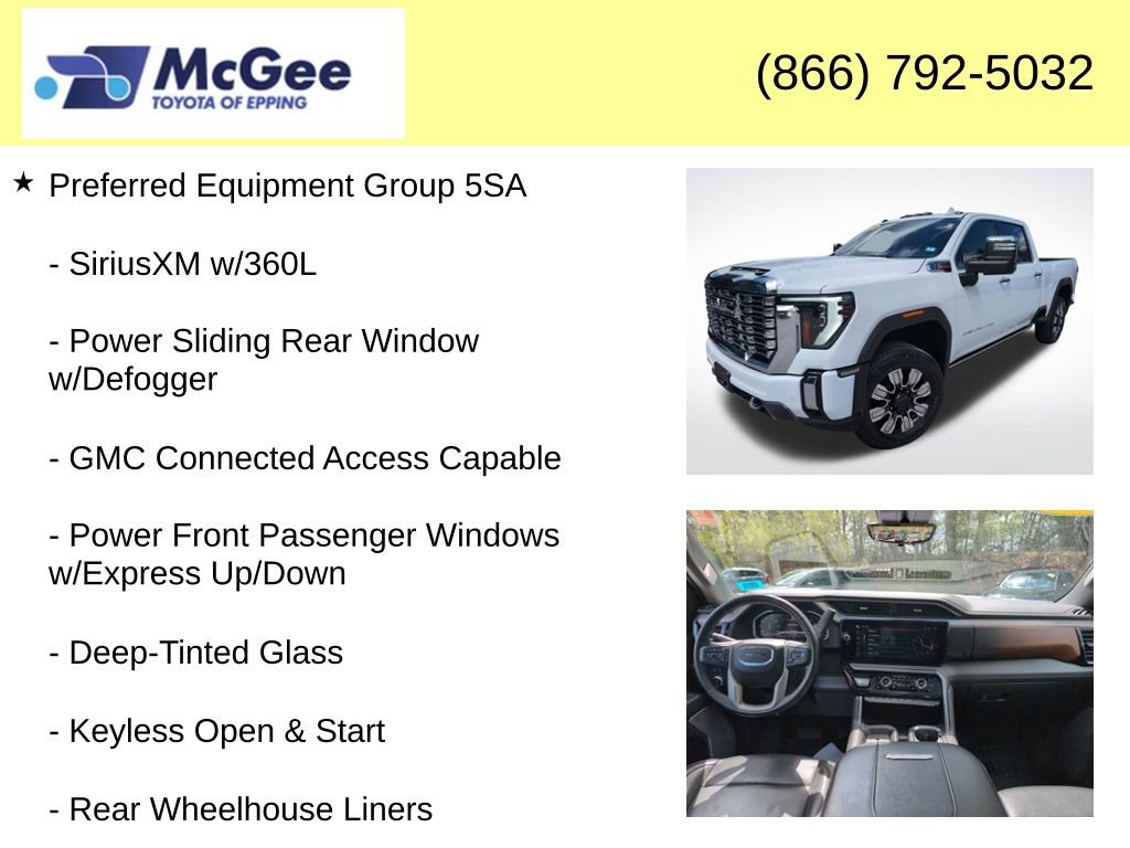 Used 2024 GMC Sierra 2500 Denali w/ Denali Reserve Package AWD/4WD image 12
