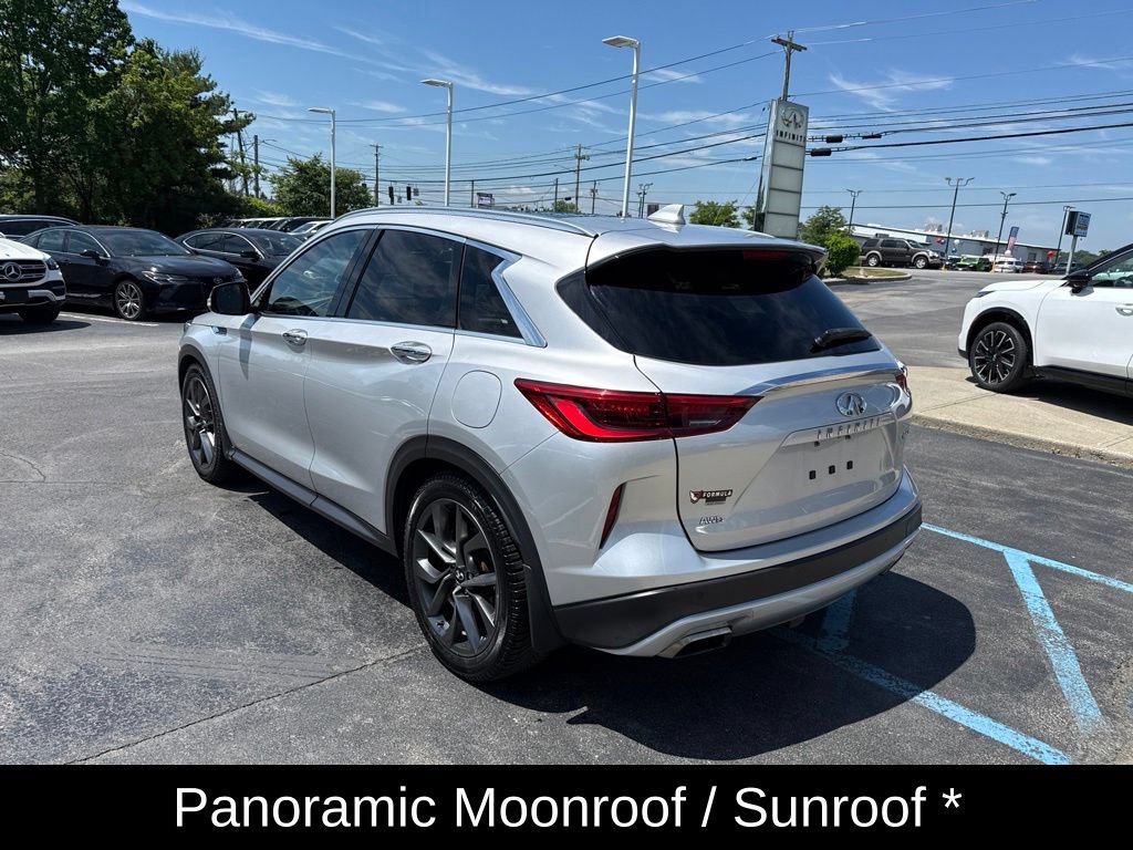 Used 2021 INFINITI QX50 Autograph w/ Premium White Leather Package AWD/4WD image 6