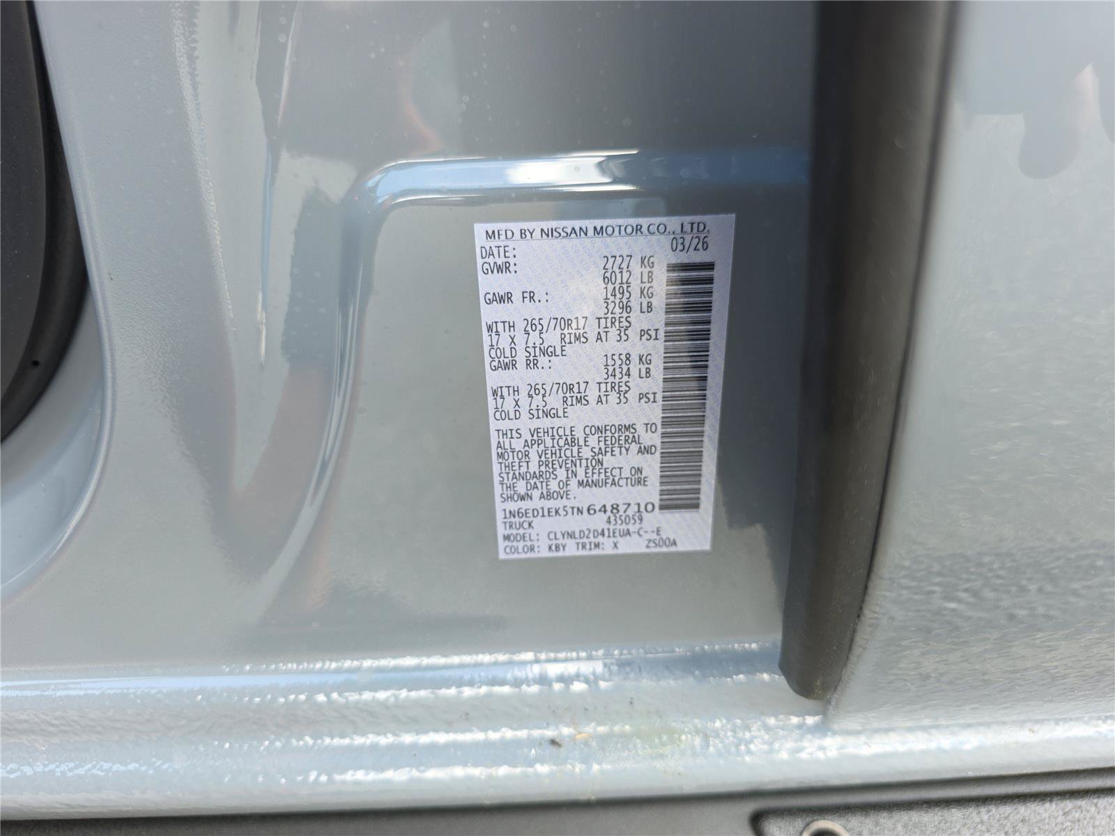 New 2026 Nissan Frontier PRO-4X w/ Pro-4x Convenience Package AWD/4WD image 29
