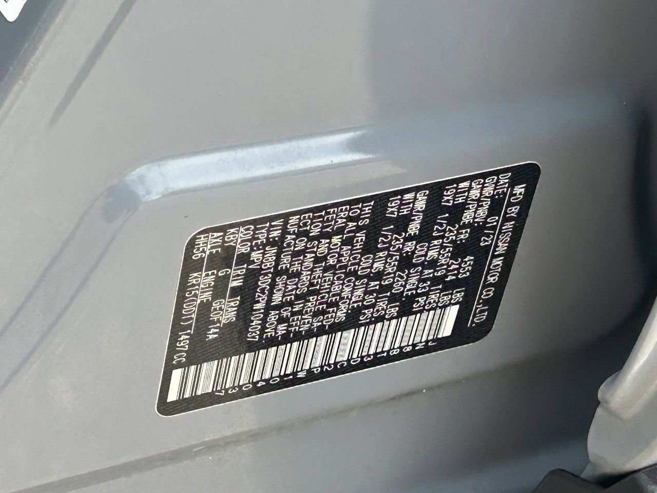 Certified 2023 Nissan Rogue Platinum w/ Platinum Premium Package FWD image 38