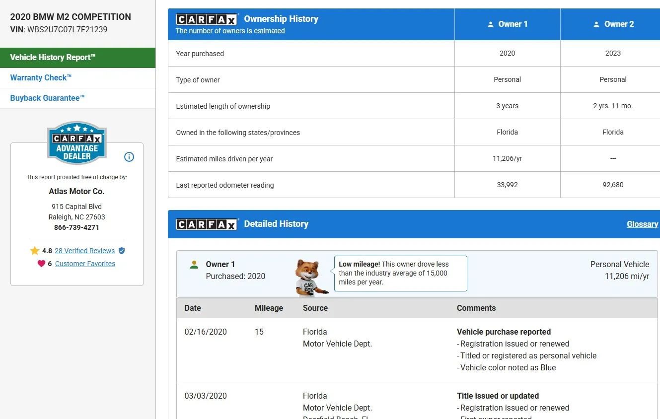 Used 2020 BMW M2 Competition w/ Executive Package image 5